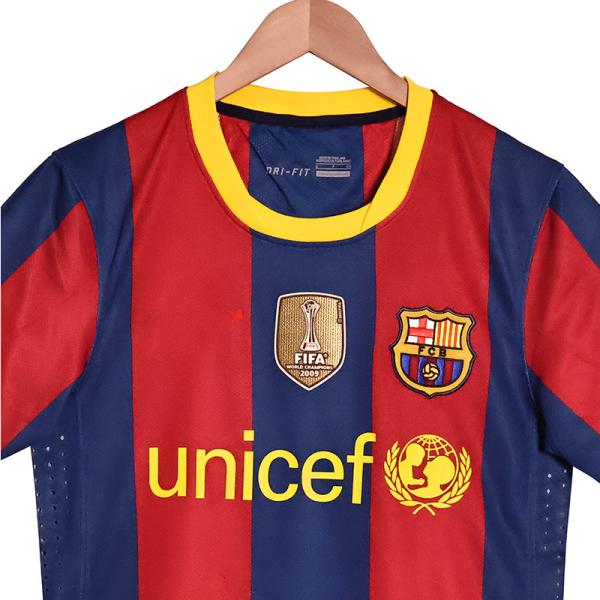 Barcelona 2010-2011 Champions League Retro Home Jersey Group Customization Exclusive Classic Design
