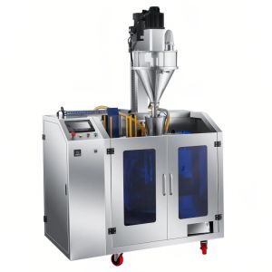 Powder Premade Pouch Packing Machine 220V / 110V Pre Made Pouch Machine