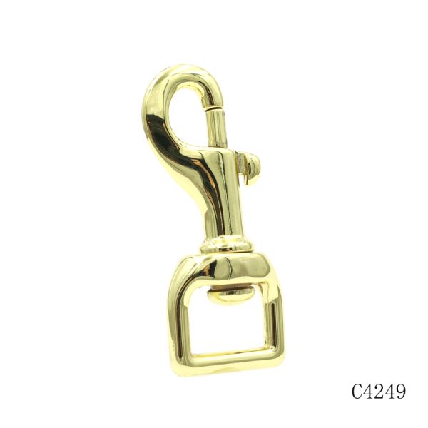 Heavy Duty Swivel Snap Hook 20mm Pet Leash Hook Gold / Gunmetal