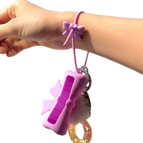 Food Grade Silicone Lipstick Protective Cover Reusable Shockproof Cosmetic Lip Balm Sleeve Cover Wholesale