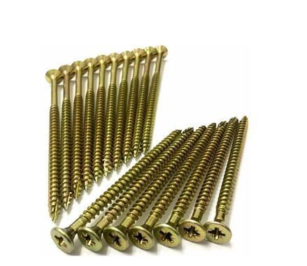 Steel Flat Head Screws Phillips Wood Screws