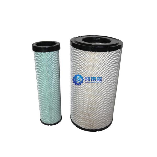 Altura de aço inoxidável de Filter Element 282mm da máquina escavadora da tampa de extremidade