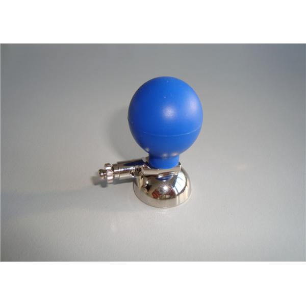 Blue Ecg Bulb Electrodes 24mm 32mm Bulb Diameter Suction Cup Electrodes