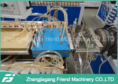 Double Screw PVC Ceiling Panel Extrusion Line For Profile Low Energy Consumption