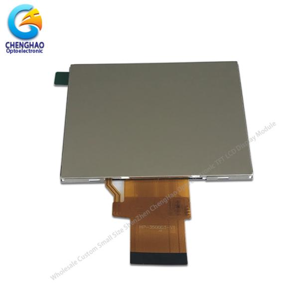 CH350QV06A 3,5 polegadas RGB quadrado tela LCD 240 pixels verticais