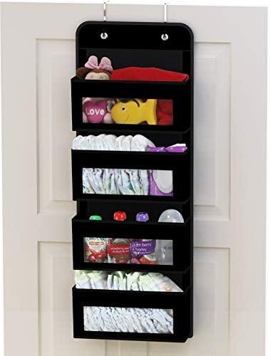 2 Pack Wall Hanging Bag Organizer Basket with Pockets for Bathroom Bedroom Kitchen Dorm Room Essentials Rv Storage and O