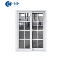 Ventana corredera de PVC con vidrio templado y mosquiteros