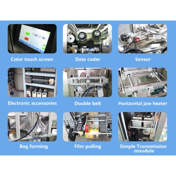 Vertical Full Automatic Puffed Rice Packing Machine Multi Head