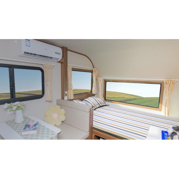 Retro Style Beautiful Fully Equipped Luxury Caravan Luxury Glamping Trailer Light Small Caravan Bbq