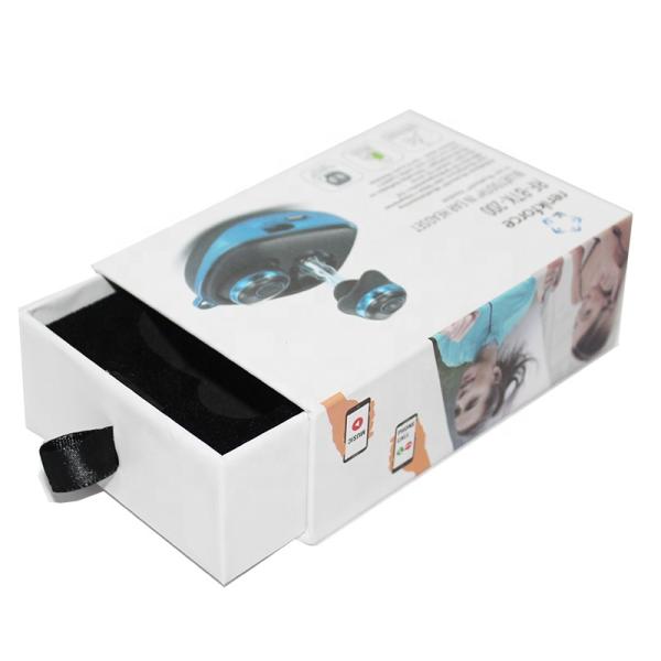 Corrugated Grey Cardboard Carton Paper Gift Drawer Box Sliding For Eletronic Product