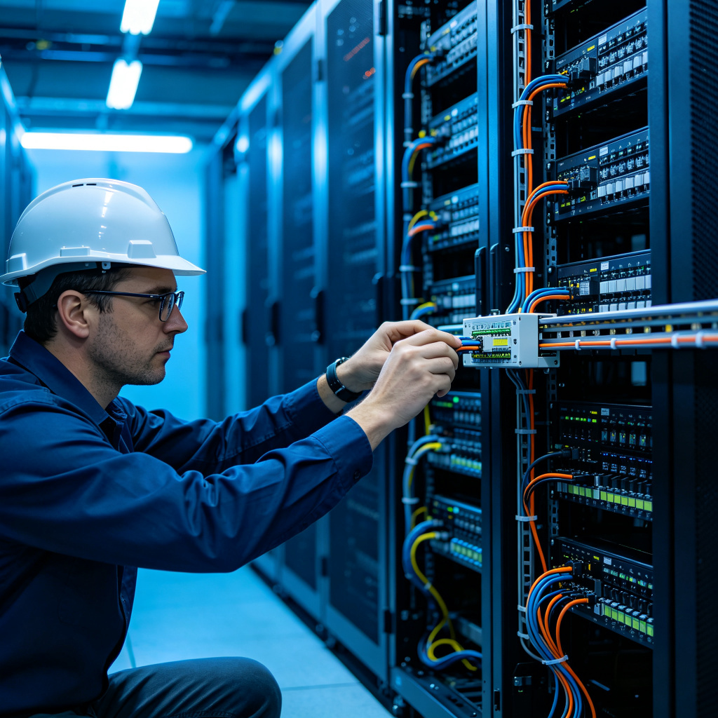 Lightweight Aluminum Conductor Busway 400A-4000A for AI Colocation Data Centers