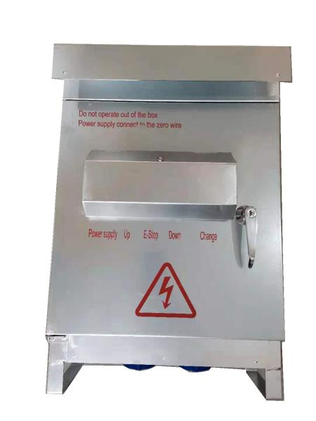 8.6mm Suspended Platform Cradle , Electric Two Point Suspended Scaffold