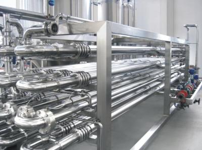 Mini Lab UHT Sterilization Machine 100L-2000L Capacity Available With Aseptic Filling