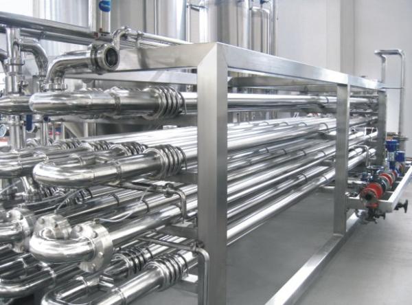 Fruit / Vegetable Juice UHT Sterilization Machine High Feasibility Easy Maintenance