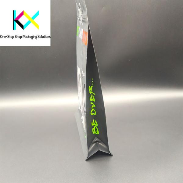 Resealable Cat Food Packaging Bags Recyclable Flat Bottom With Good Barrier