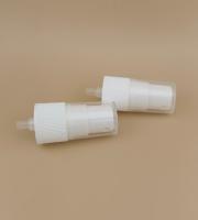 White Ribbed Fine Mist Sprayer K303 Trigger for Comestic