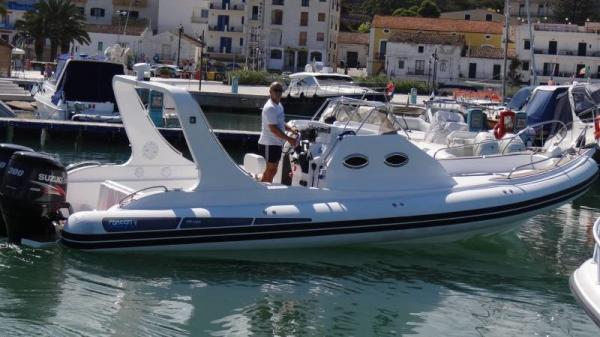 31 Feet Orca Hypalon Inflatable Rib Boat Rib960B 7 Chamber With Small Cabin