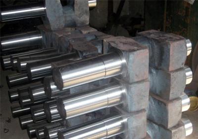 40CrMnMo / 30CrNiMo Carbon Steel Machining Forged Crankshafts For Automotive High Performance