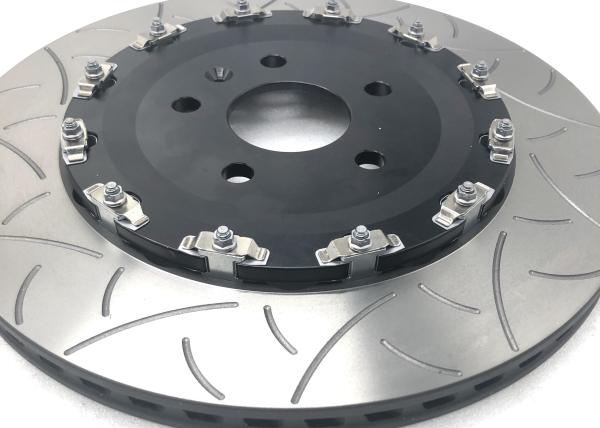 380mm Disc 8 Pot Brakes Black Aluminum Caliper Full Floating Bell