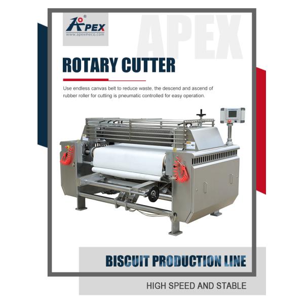 Electric Rotary Cutter Cookie / Biscuit Making Machine Product Line