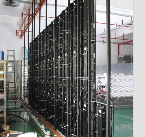 gabinete de aluminio de la pantalla LED 500X500m m del alquiler de la echada 5000nits de 6.25m m