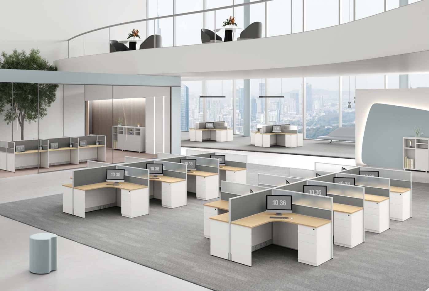 C40CA Panel Workstation-Benches