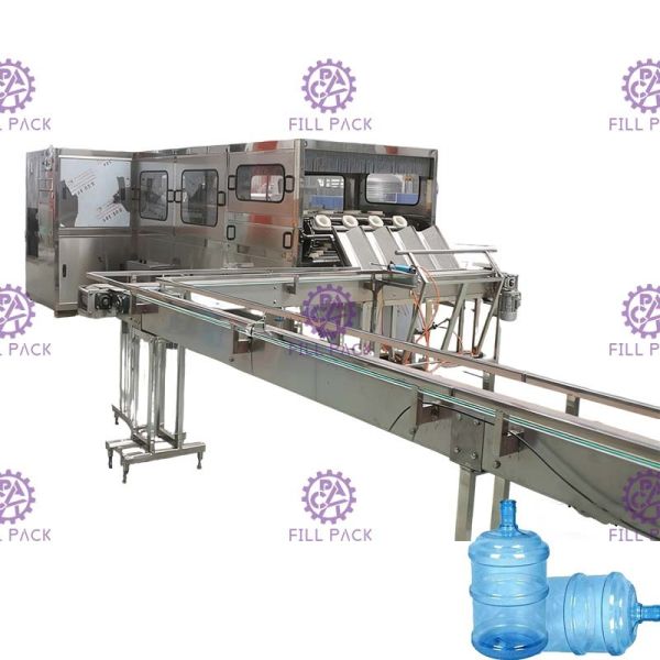 Drinking Water 276×490mm 20 Liter Jar Filling Machine