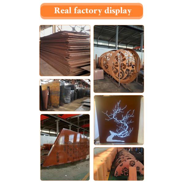 ASTM A588 Gr. B Corten Steel Plate Sheet with Forged Technique and Customized Length