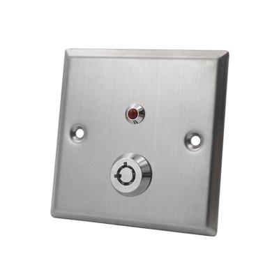 2 Pole Securitron Key Operated Switch , Two Position Safety Key Switch 12V
