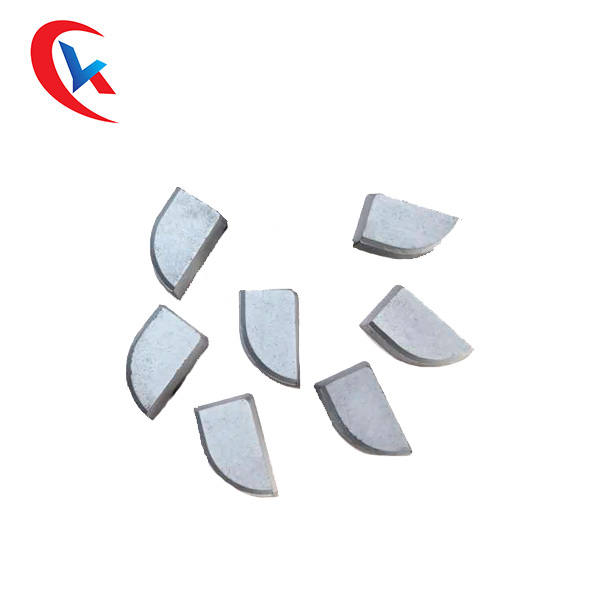 Custom Brazing Tungsten Carbide Tips Anti Wear For Milling Tools Tungsten Carbide Wear Parts