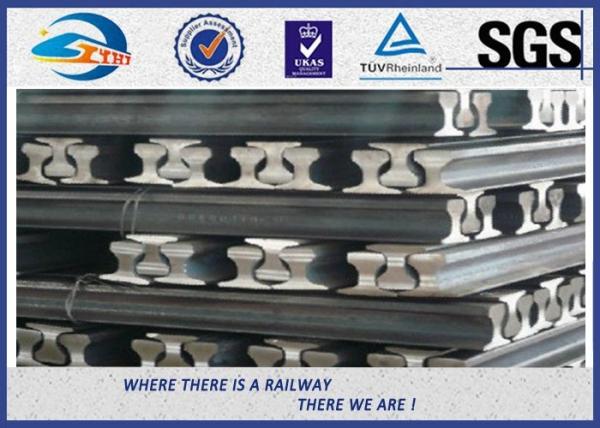Chinese Standard Crane Rail YB/T5055-93 QU70, QU80, QU100, QU120 with U71Mn at 12m