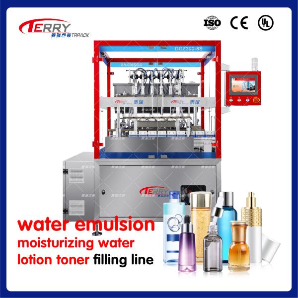 7 Inch Touch Screen Mascara Cosmetics Filling Machine Capacity 100-1000ml
