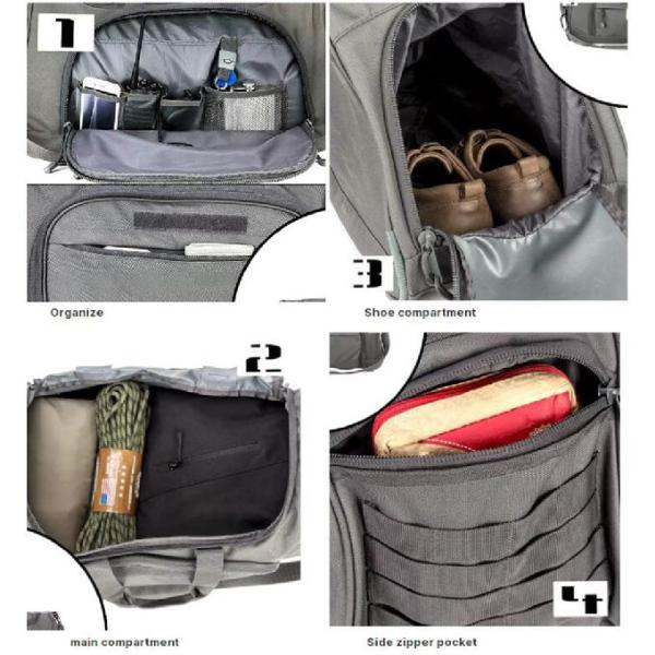 Large Capacity Gym Sports Bag Outdoor Waterproof Travel Weekend Duffel Bag