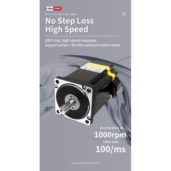 Угол шага 1,8 градуса 42 мм Nema 17 закрытый цикл шаговый мотор с кодировщиком и драйвером