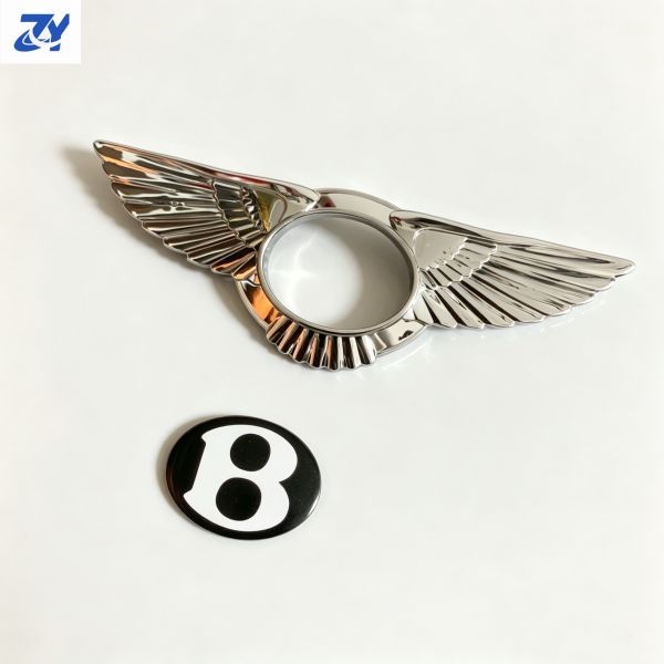For Bentley Continental GT GTC 2015-2018 Wing Emblem Front Hood Badge 1pc 3SD853201