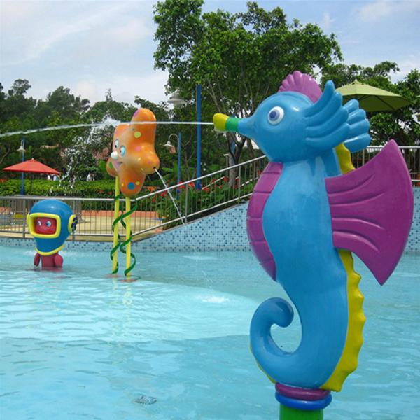 Tong Play Childrens Splash Pad Water Amusement Park Custom Made