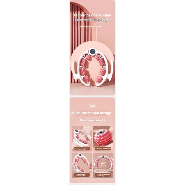 360° Circular Roller Leg Massager with Deep Rolling Massage for Fat Breakdown and Metabolism