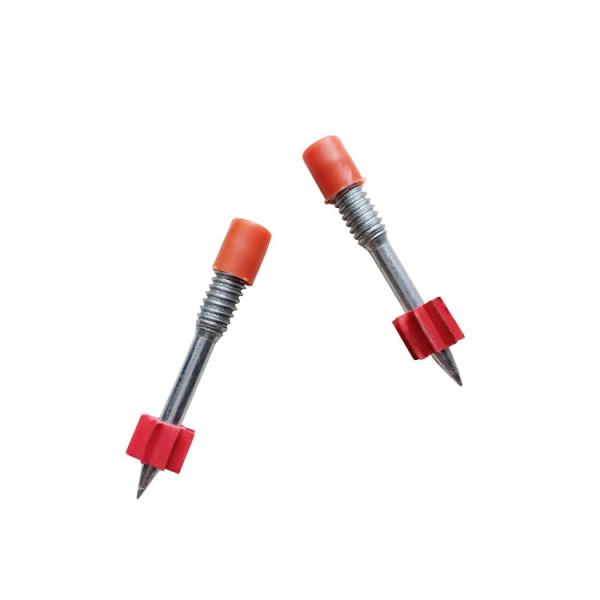 High Velocity Powder Actuated Fasteners For Steel  M1/4-17UNC Power Driven Fasteners