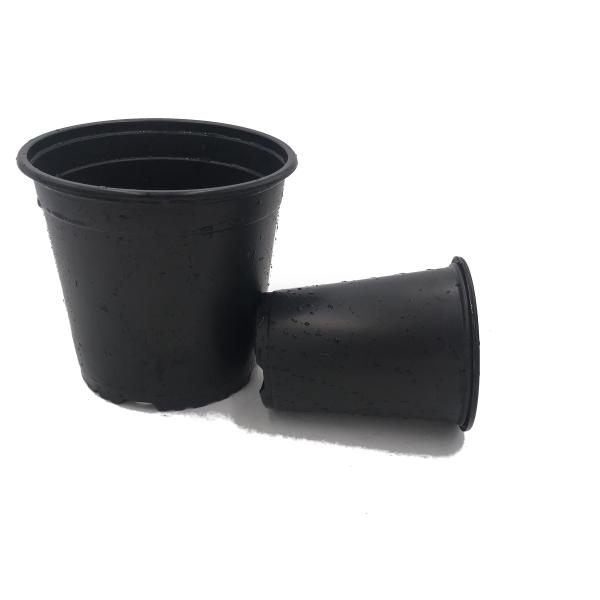 Flor plásticos potenciômetros de 1 do galão de pouco peso 18.5cm para a plântula do alho poró