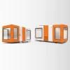 Fully Furnished Luxury Prefabricated Mobile Space Capsule House For 20ft 40ft