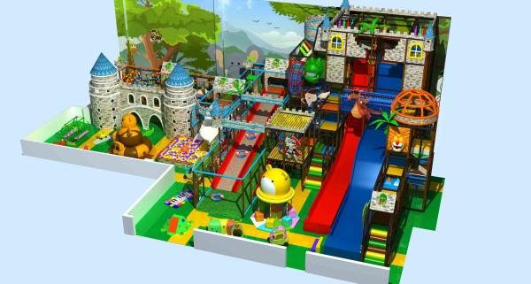 happy kids adventure play game indoor toddler gym for shopping centre