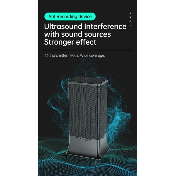 Secure Your Conversations with F12 360 Degree Full Coverage Anti-Recording Microphone