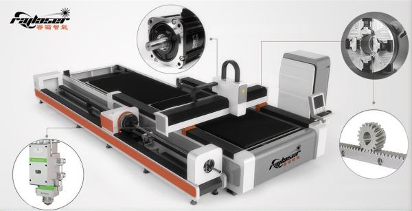 Industrial Brass Sheet Metal Laser Cutting Machine with Programmable Servo Motor