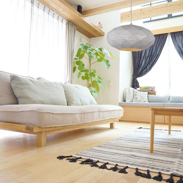 Metal Black And White Modern Suspended Pendant Light