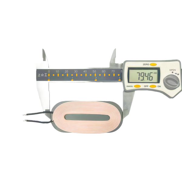 Alpha Coil Wireless Charging Coil with Long-Distance High-Power Output and On-Demand Power Management