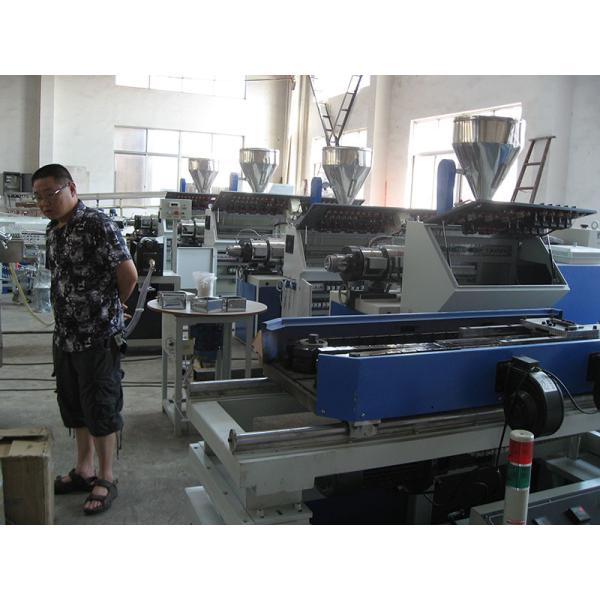 6-50M M PE de nylon plástico acanalados instalan tubos la fabricación de la cadena de producción de máquina máquina