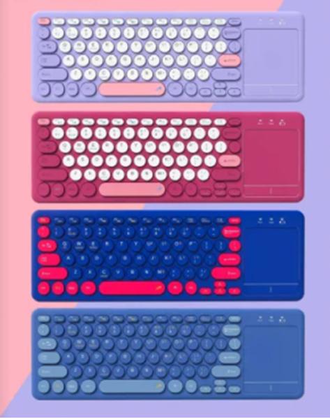 Matériau ABS Conception compacte et légère Gestion efficace de l'énergie Clavier Bluetooth