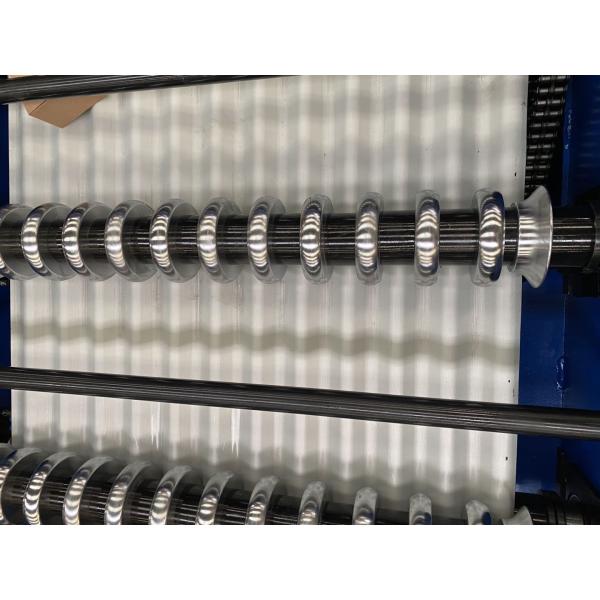 High Efficiency Corrugated Iron Rolling Machine With Delta PLC