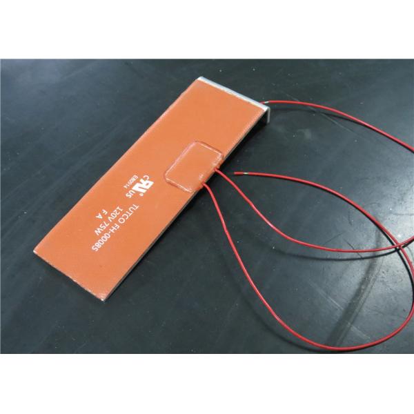 Customized Shapes Silicone Heating Pad , Silicone Pad Heater With Thermostat