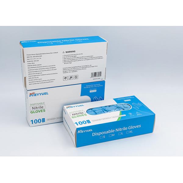 Disposable Clear Examination Safety Hand Protection Nitrile Gloves